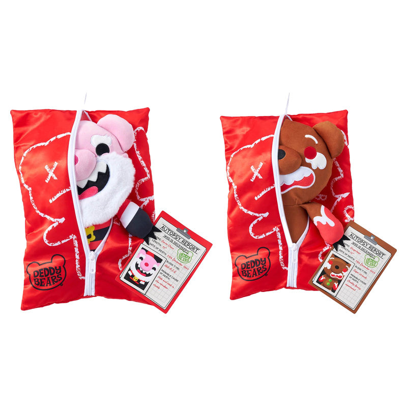 Deddy Bears Christmas Plush in Bag