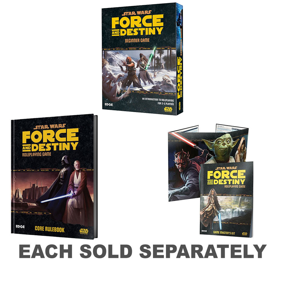 Star Wars RPG Force and Destiny