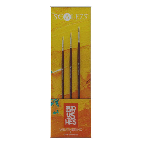 Scale 75 Weathering Brushes (Pack of 3)