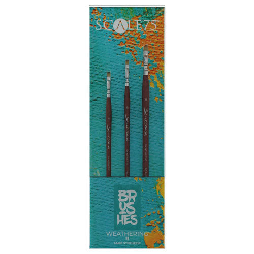 Scale 75 Weathering Brushes (Pack of 3)