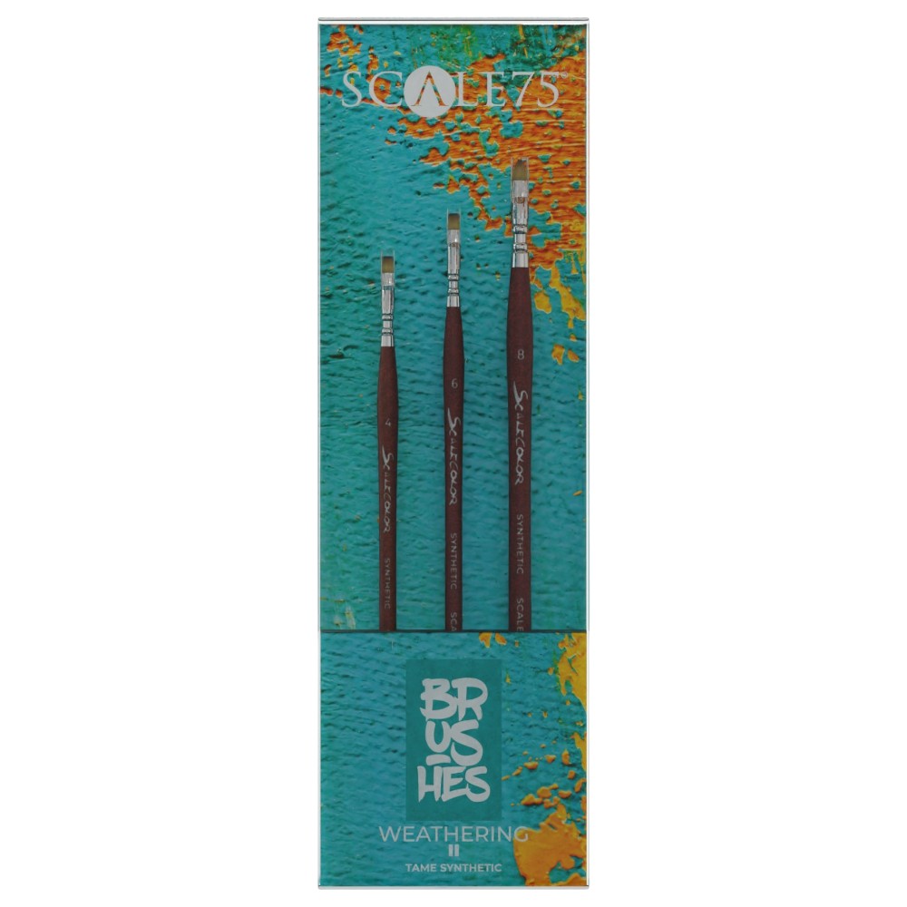 Scale 75 Weathering Brushes (Pack of 3)
