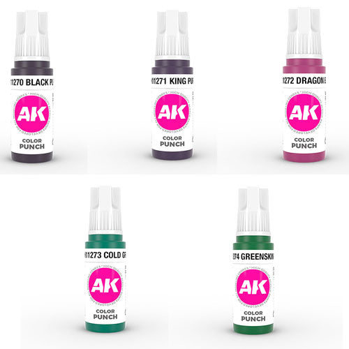 AK Interactive Colour Punch Acrylic Paint 17mL