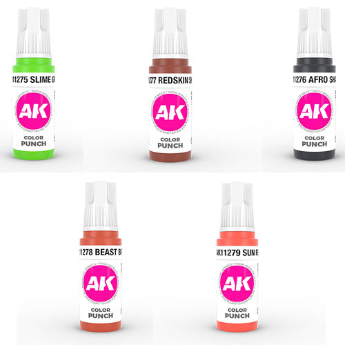 AK Interactive Colour Punch Acrylic Paint 17mL