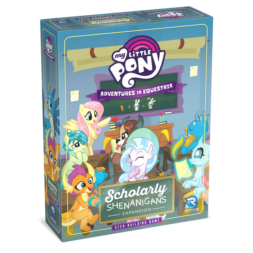Adventures in Equestria Deck-Building Game Scholarly Shenanigans Expansion