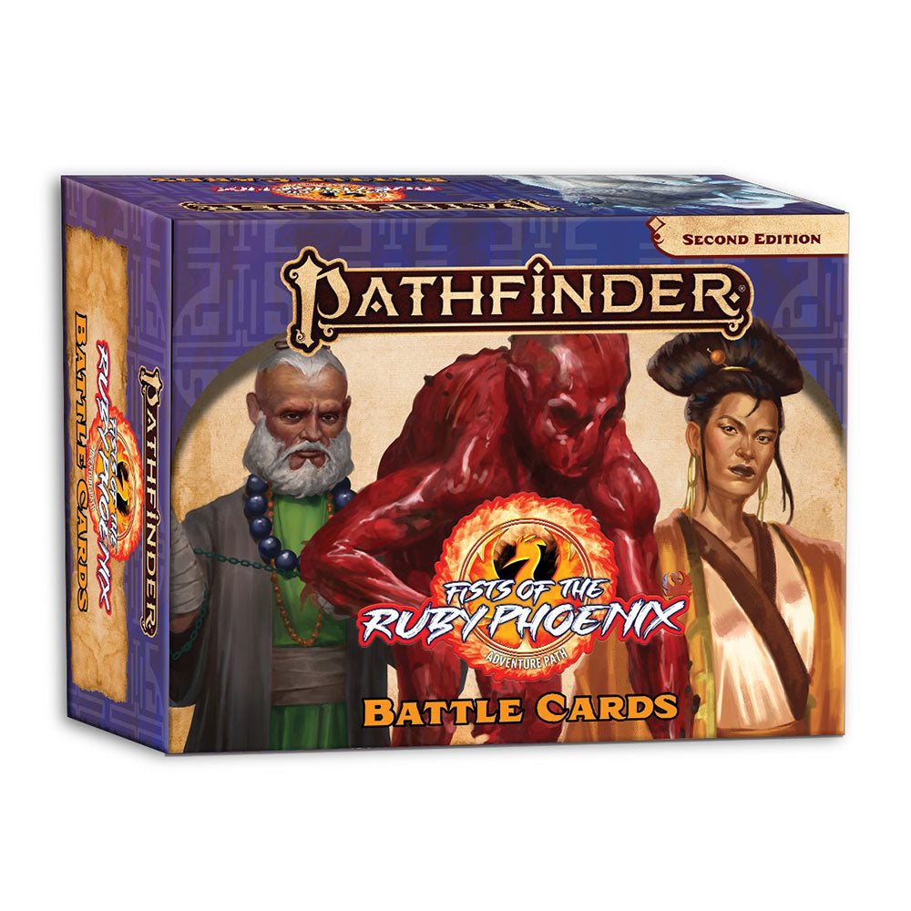 Pathfinder Second Edition Fists of the Ruby Phoenix Battle Cards