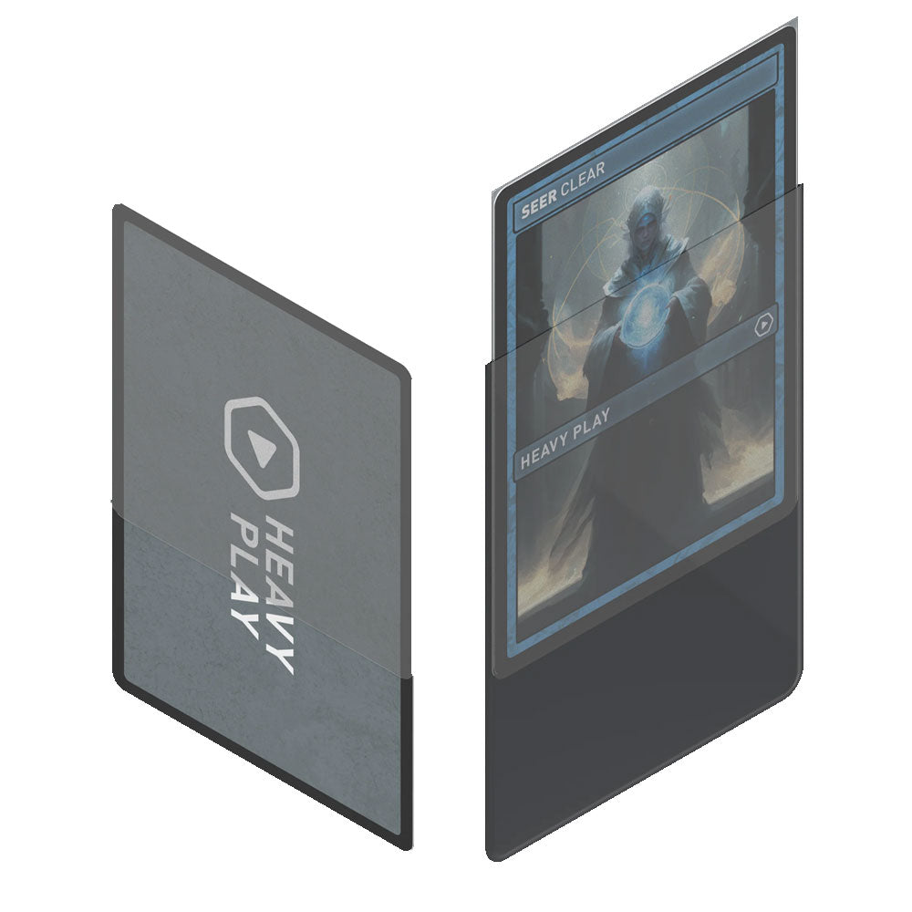 Heavy Play CURV Hard Inners Standard Sleeves 100pcs (Seer Clear)