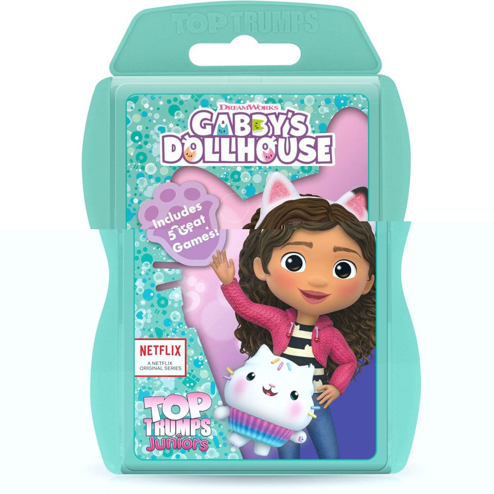 Gabby's Dollhouse Top Trumps Juniors Card Game
