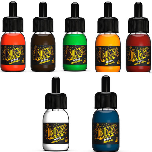 AK Interactive The Inks Acrylic Paint 30mL
