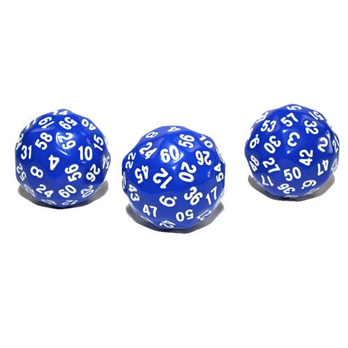 Chessex Opaque D60 Dice
