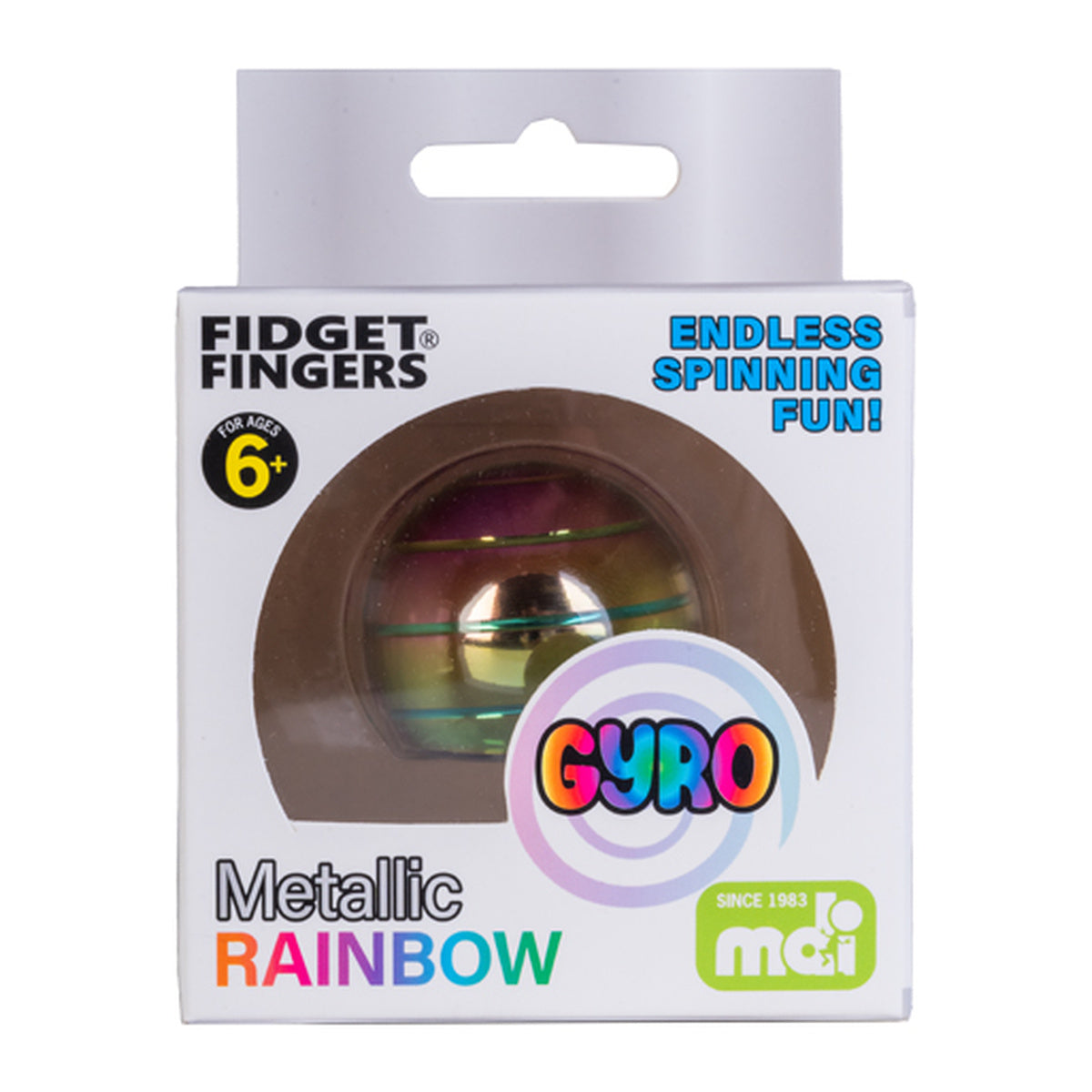 Metallic Rainbow Gyro Toy
