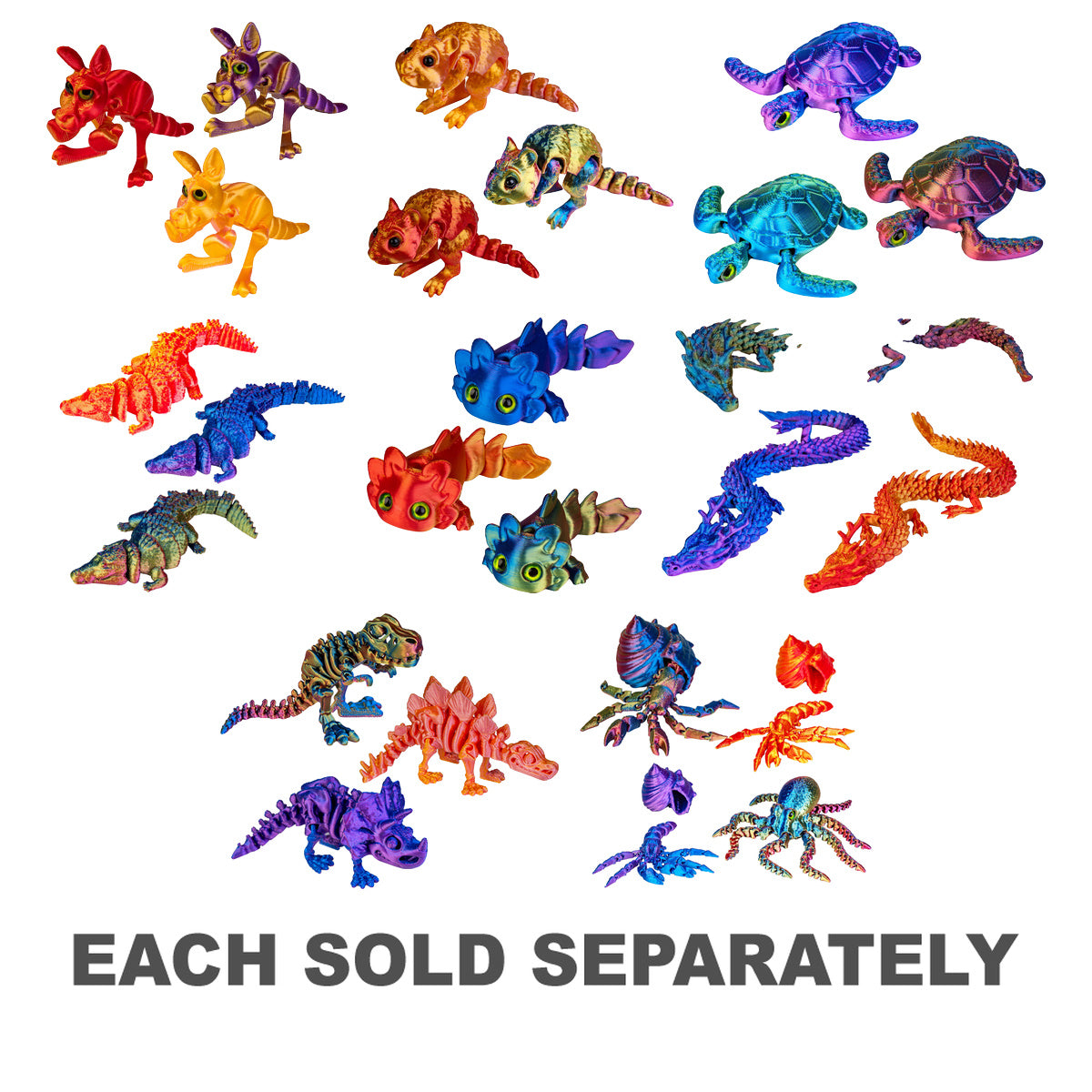 3D Animal Toy (1pc Random)