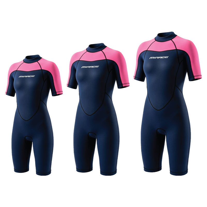 Mirage Women's Springsuit 2mm (Pink/Navy)