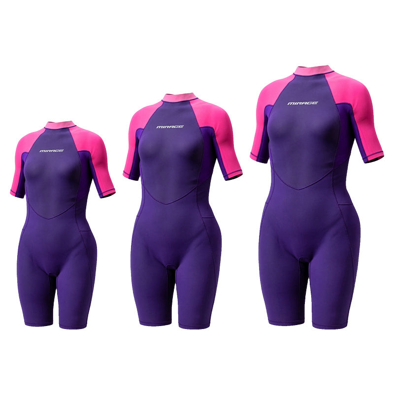Mirage Girls' Springsuit 2mm (Violet)