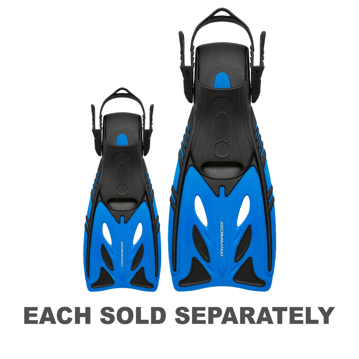 Crystal Junior Diving Fins (Blue)