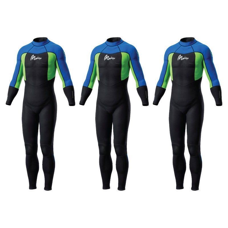 Maddog Boys' Superstretch Steamer 3/2mm (Blue)