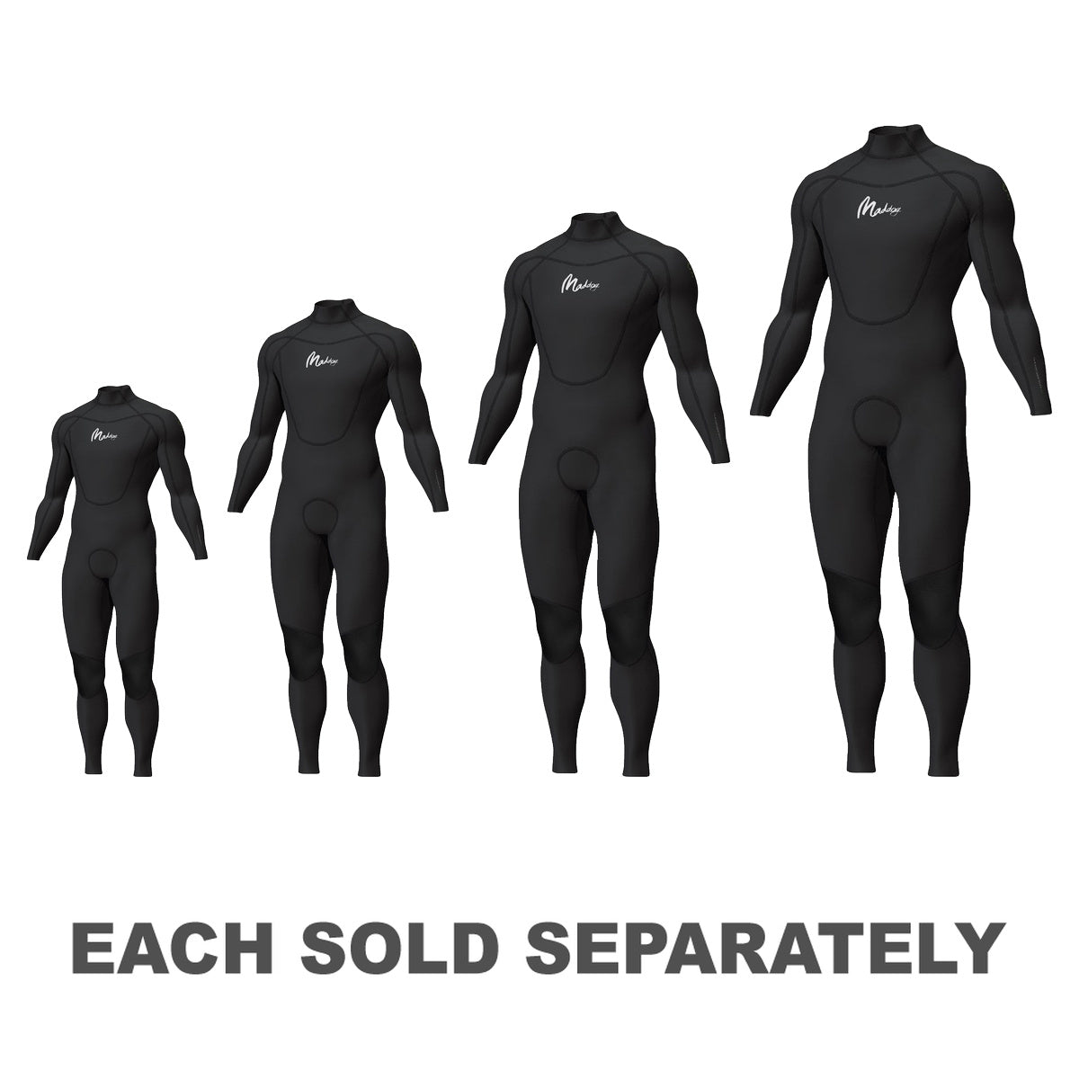 Maddog Men's Superstretch Steamer 3/2mm (Black)