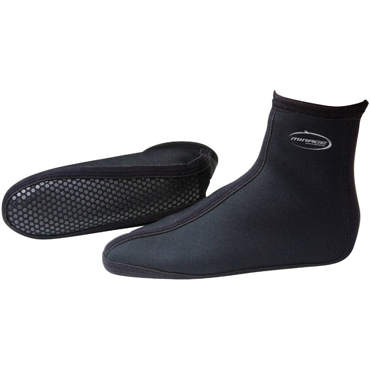 Small Soft Neoprene Sock 2mm (Black)