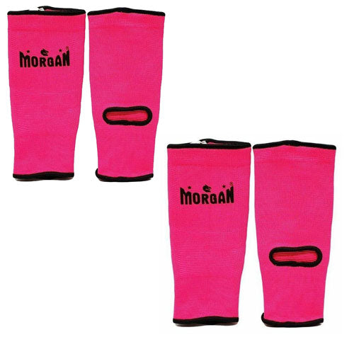 Morgan Ankle Protectors with Pink/Black Trim (Pair)