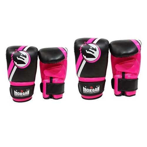 Morgan Classic Bag Mitts (Pink/Black)