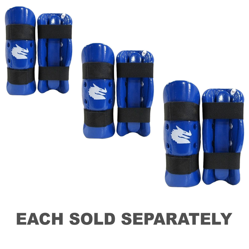 Morgan Dipped Foam Forearm Guards (Blue)