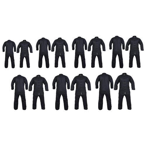 Yamasaki Kung Fu Uniform 10oz (Black Trim)