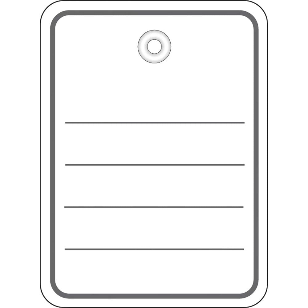 Herma Stringless Merch Tags with Eyelet 1000pc