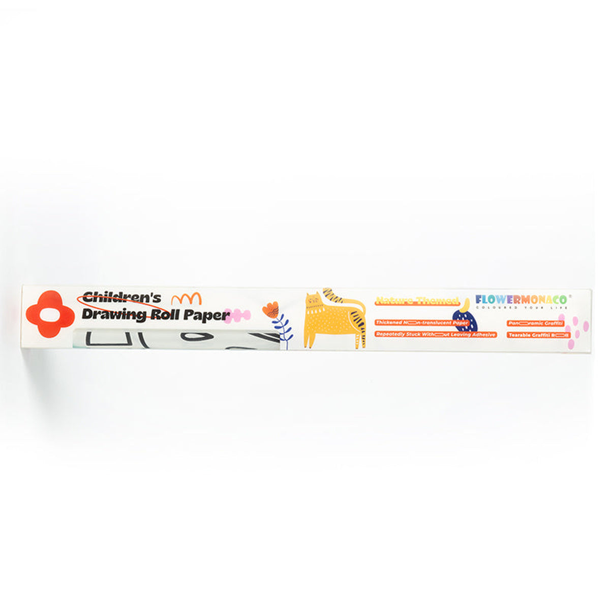 Flower Monaco Drawing Rolling Paper
