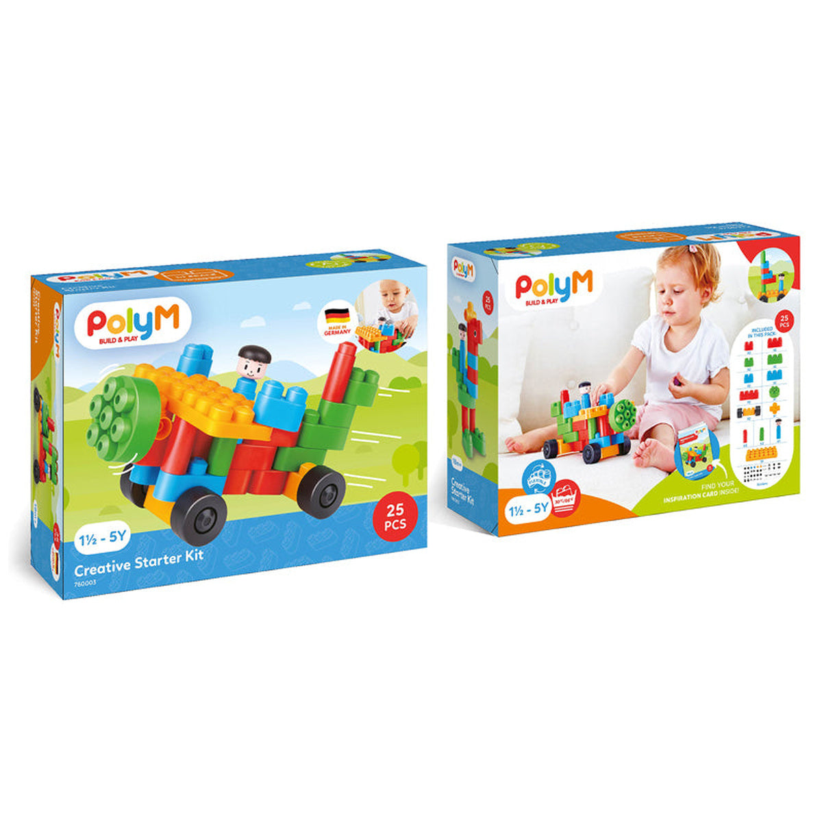PolyM Creative Starter Kit 25pcs