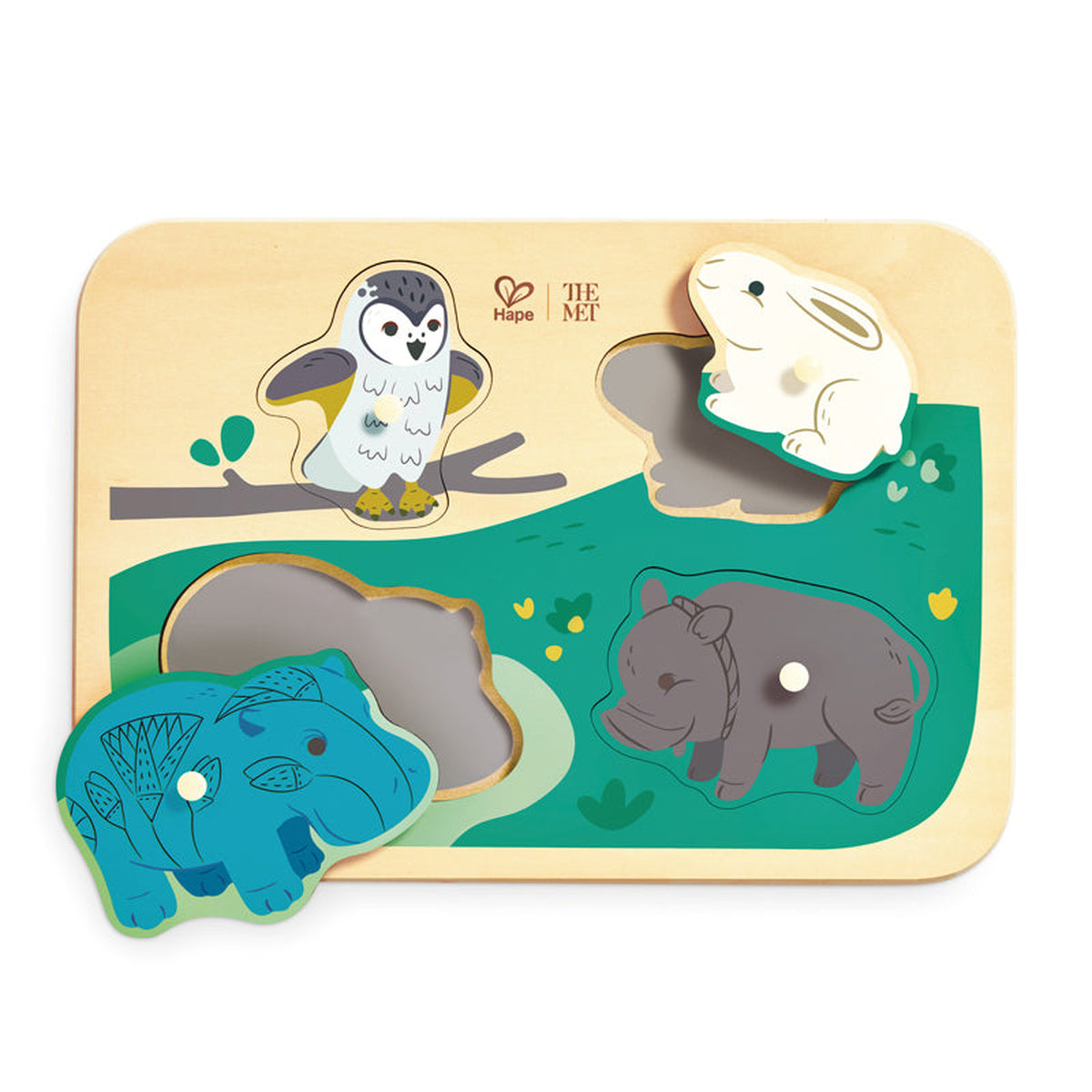 Hape Animal Friends Peg Puzzle