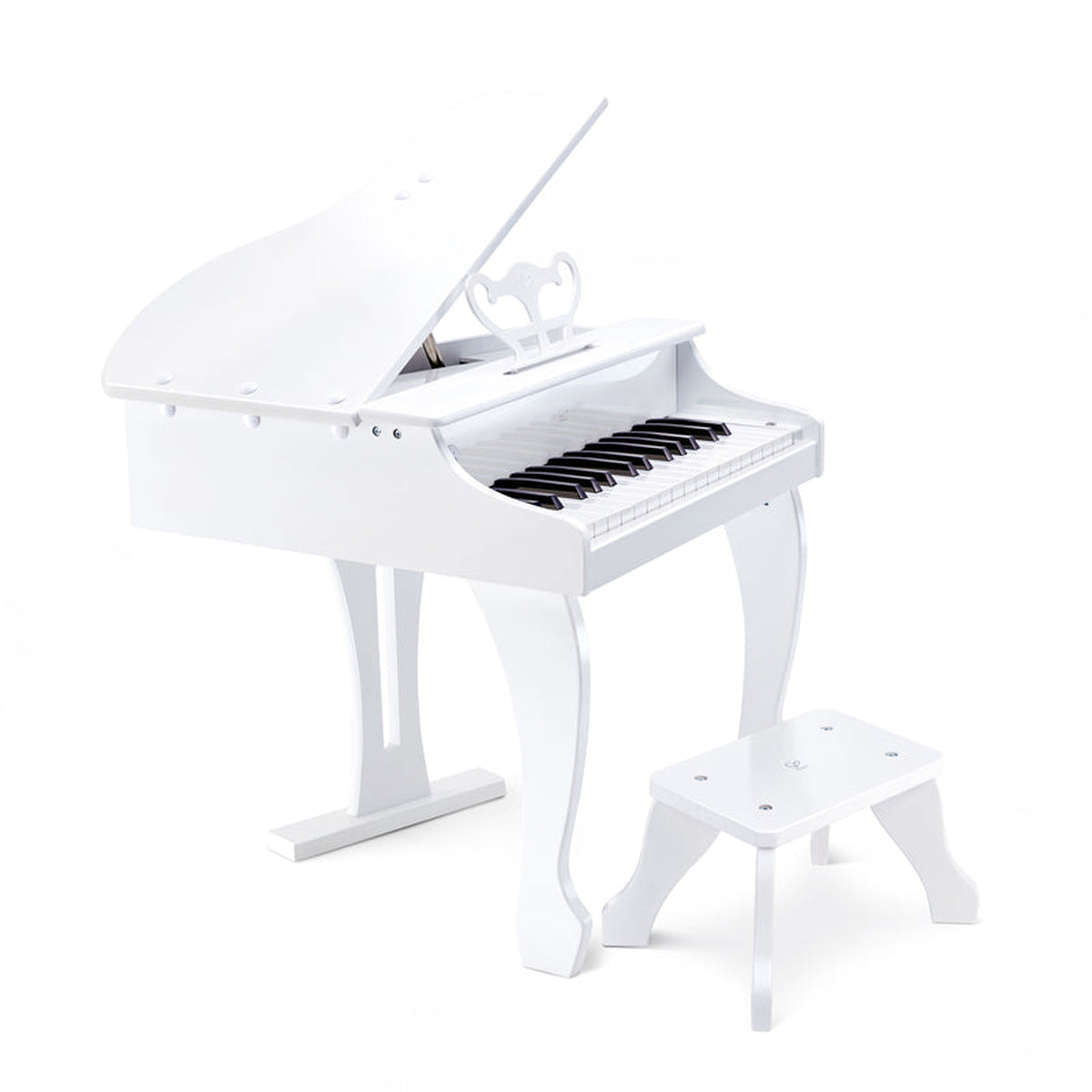 Hape Deluxe White Grand Piano