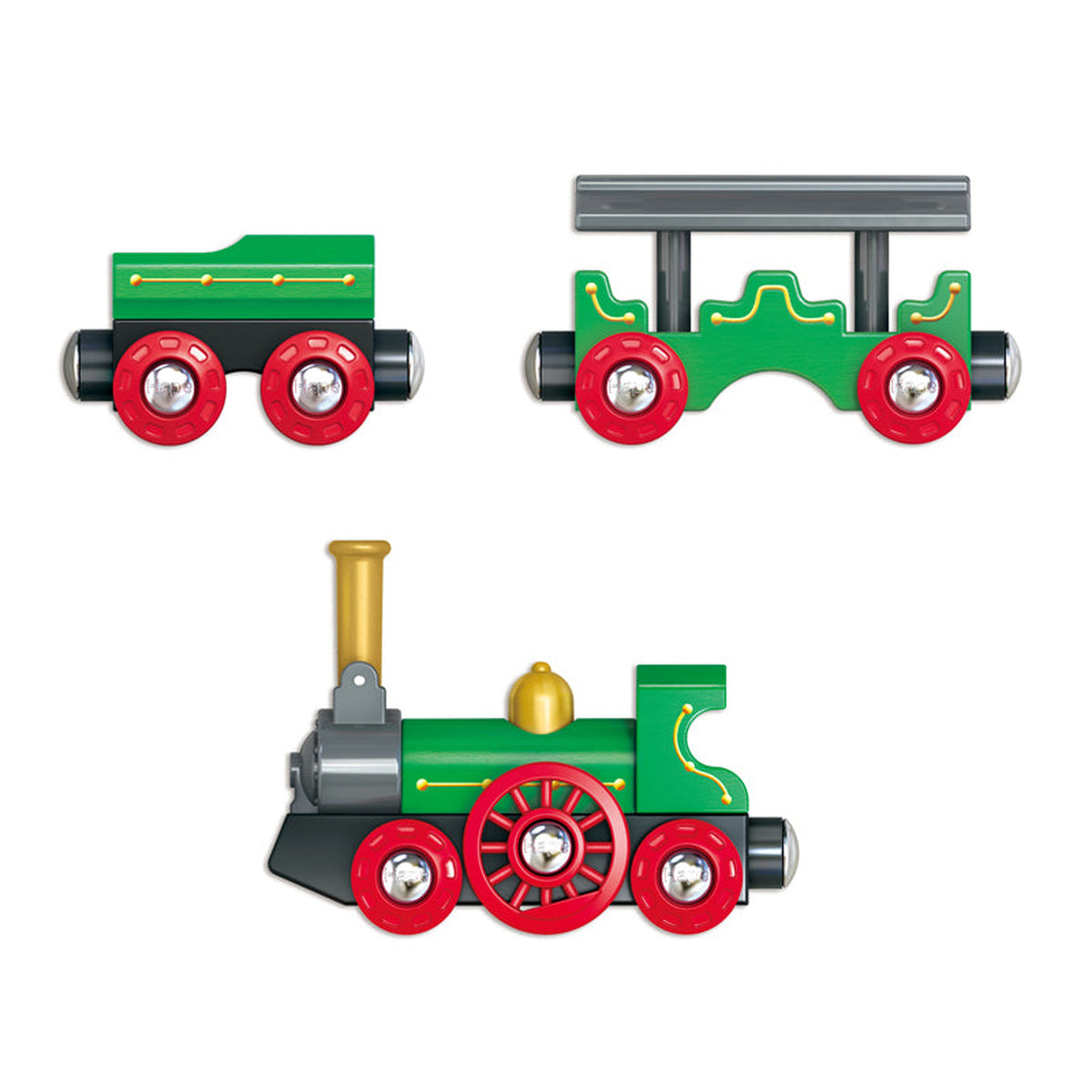 Hape Retro Train with Foldable Chimney