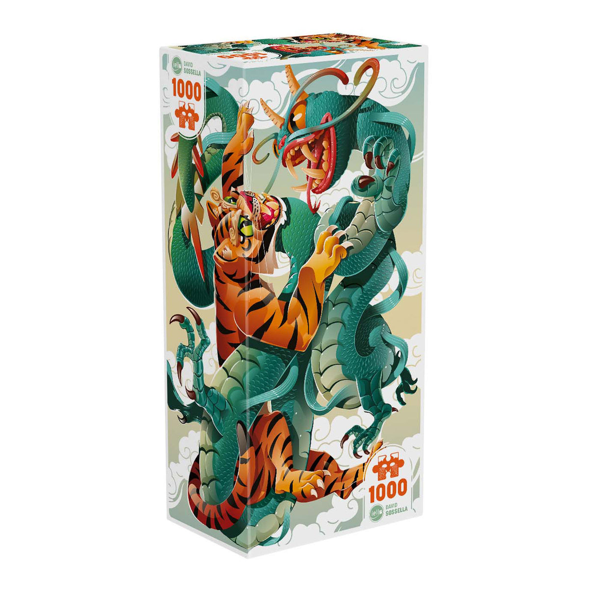IELLO Puzzle Universe the Tiger and the Dragon #10 1000pcs