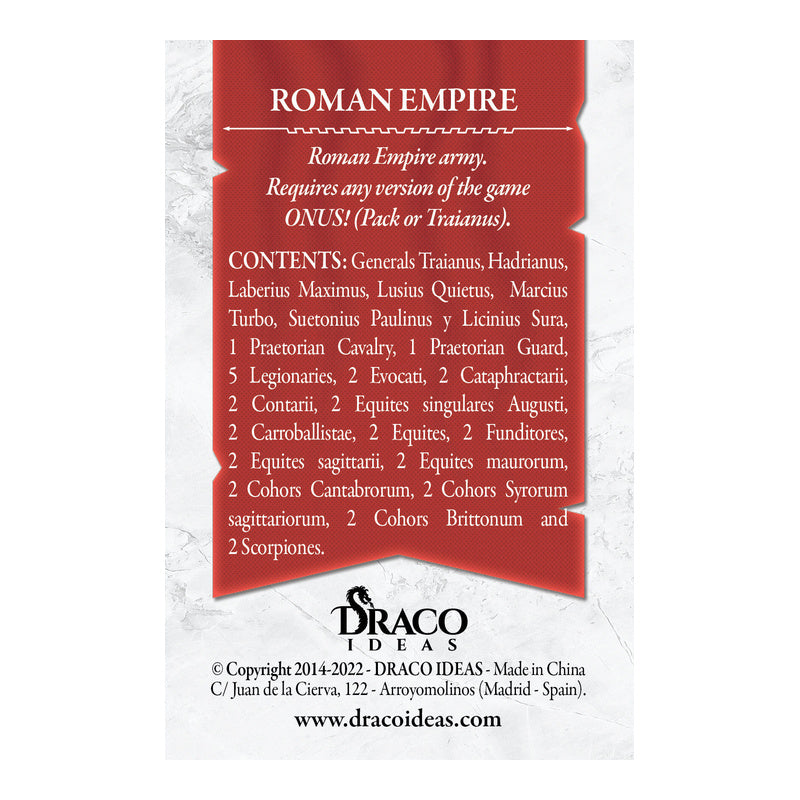 Onus! Army VII Roman Empire Board Game
