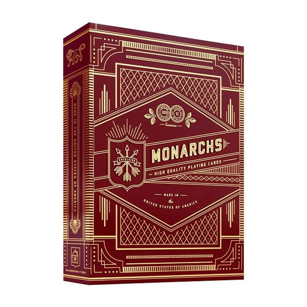 theory11 Monarch Red Playing Cards