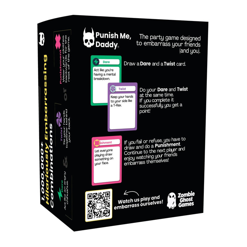 Punish Me, Daddy Second Edition Board Game