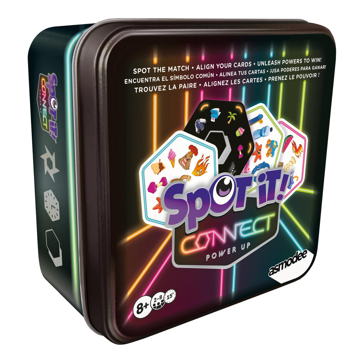Spot It! Connect Power Up Board Game