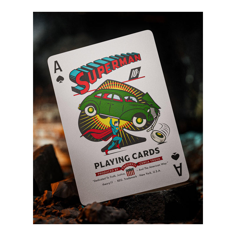 theory11 Superman Playing Cards