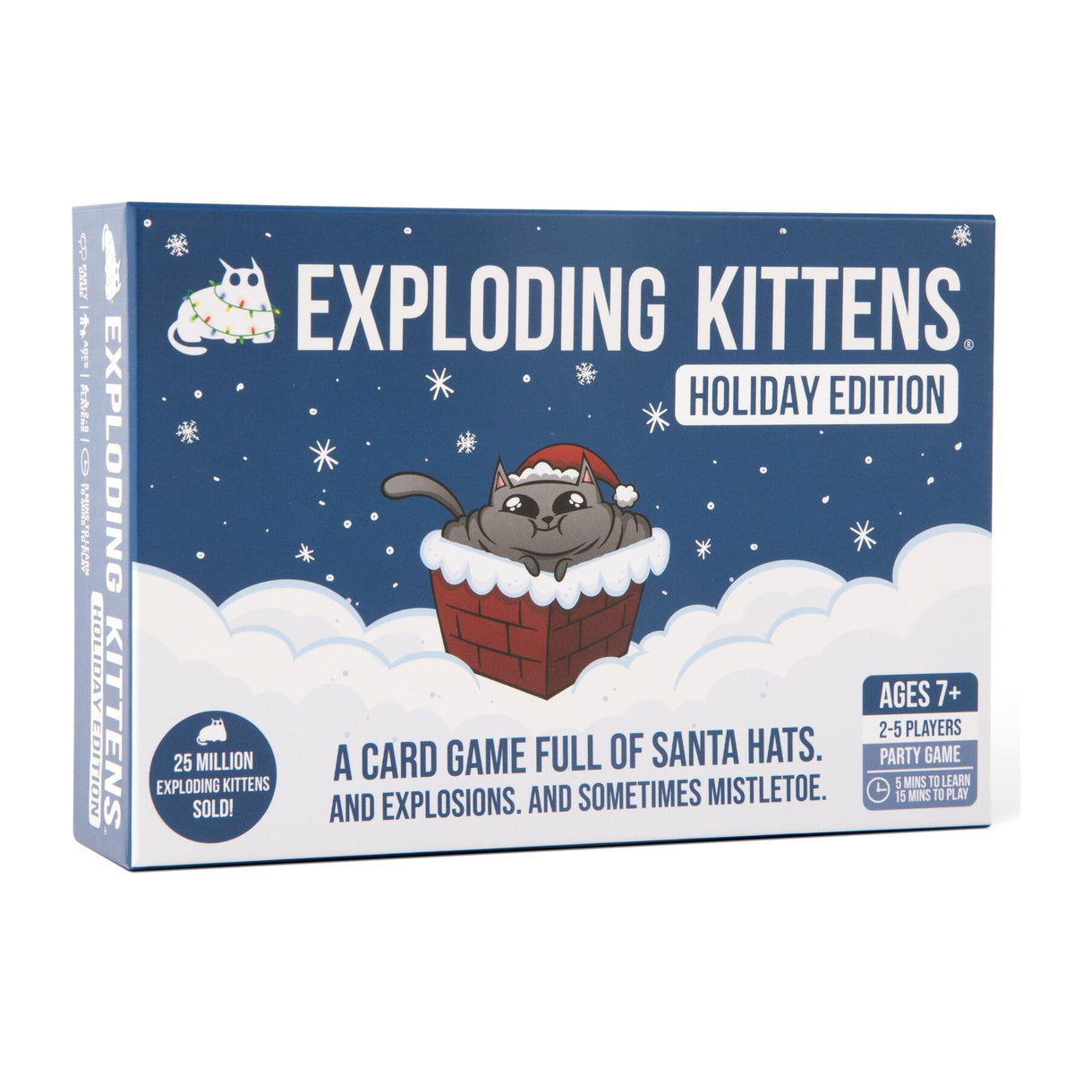 Exploding Kittens Holiday Edition Party Card Game