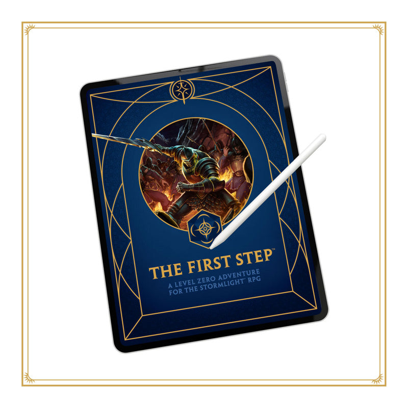 Cosmere RPG Stormlight the First Step Role Playing Game