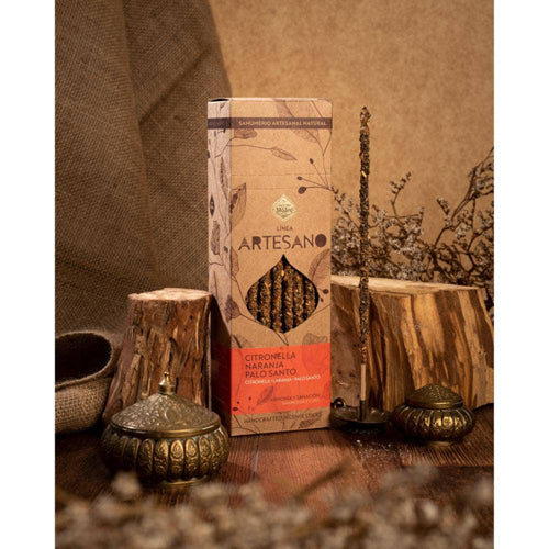 Citronella, Orange and Palo Santo Artesano Incense 30 Sticks