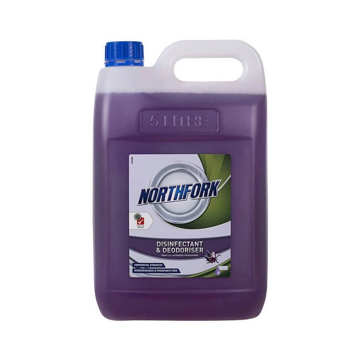 Northfork Geca Disinfectant Deodoriser Vanilla Lavender 5L