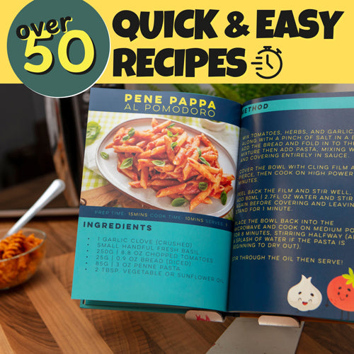 Boxer Gifts Microwave Masterclass Book (128 Pages)