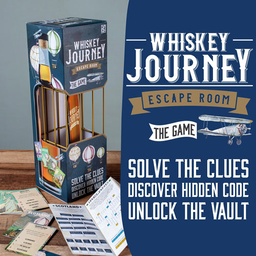 Whiskey Journey Escape Room Game