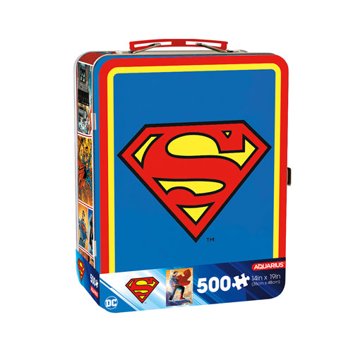 Superman 500-Piece Puzzle Fun Box Set