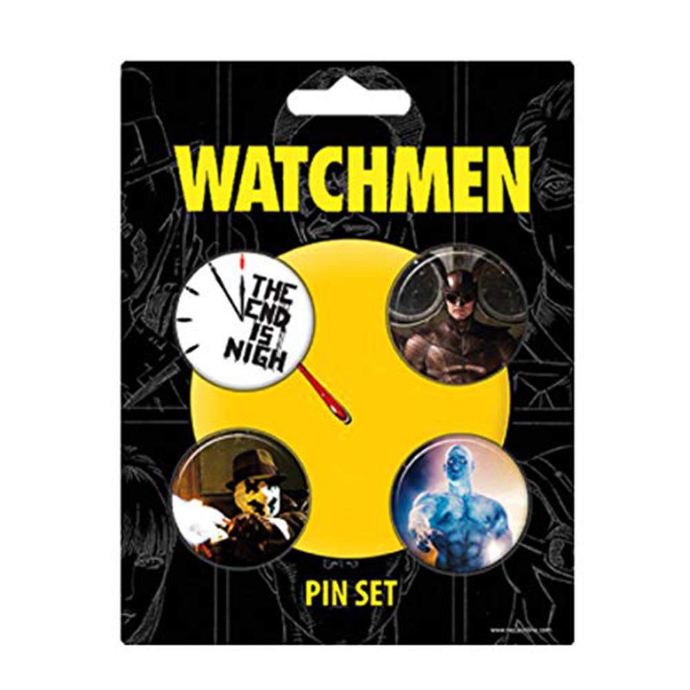 Watchmen Pin Set of 4