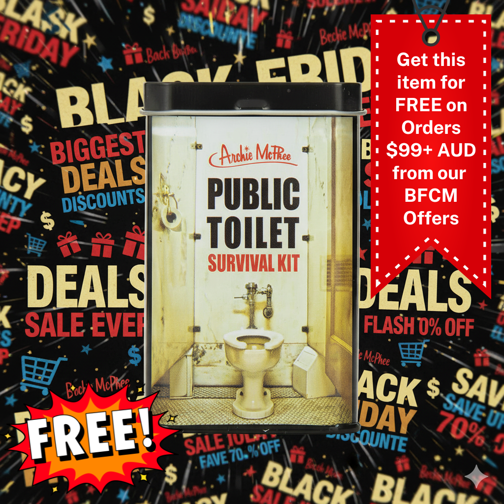 Archie McPhee Public Toilet Survival Kit
