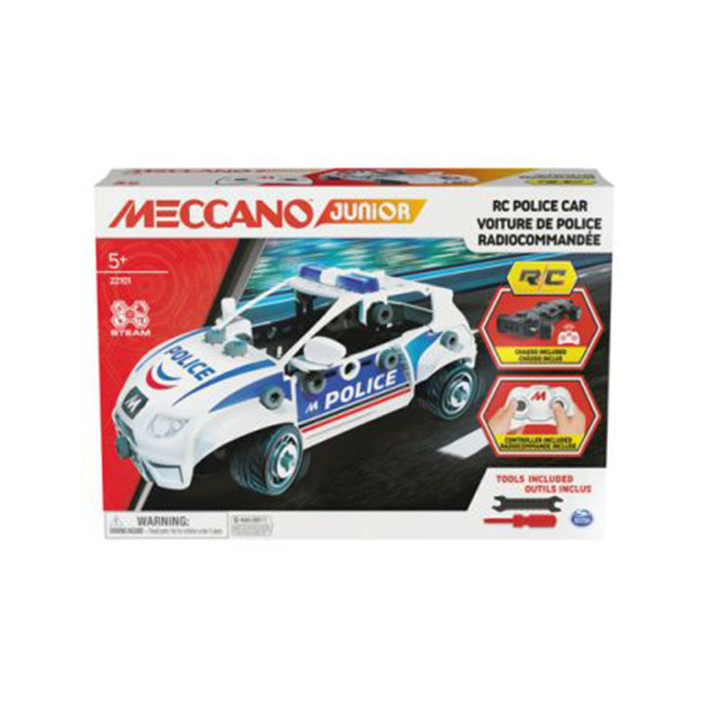 Meccano Junior Remote Control Police Car