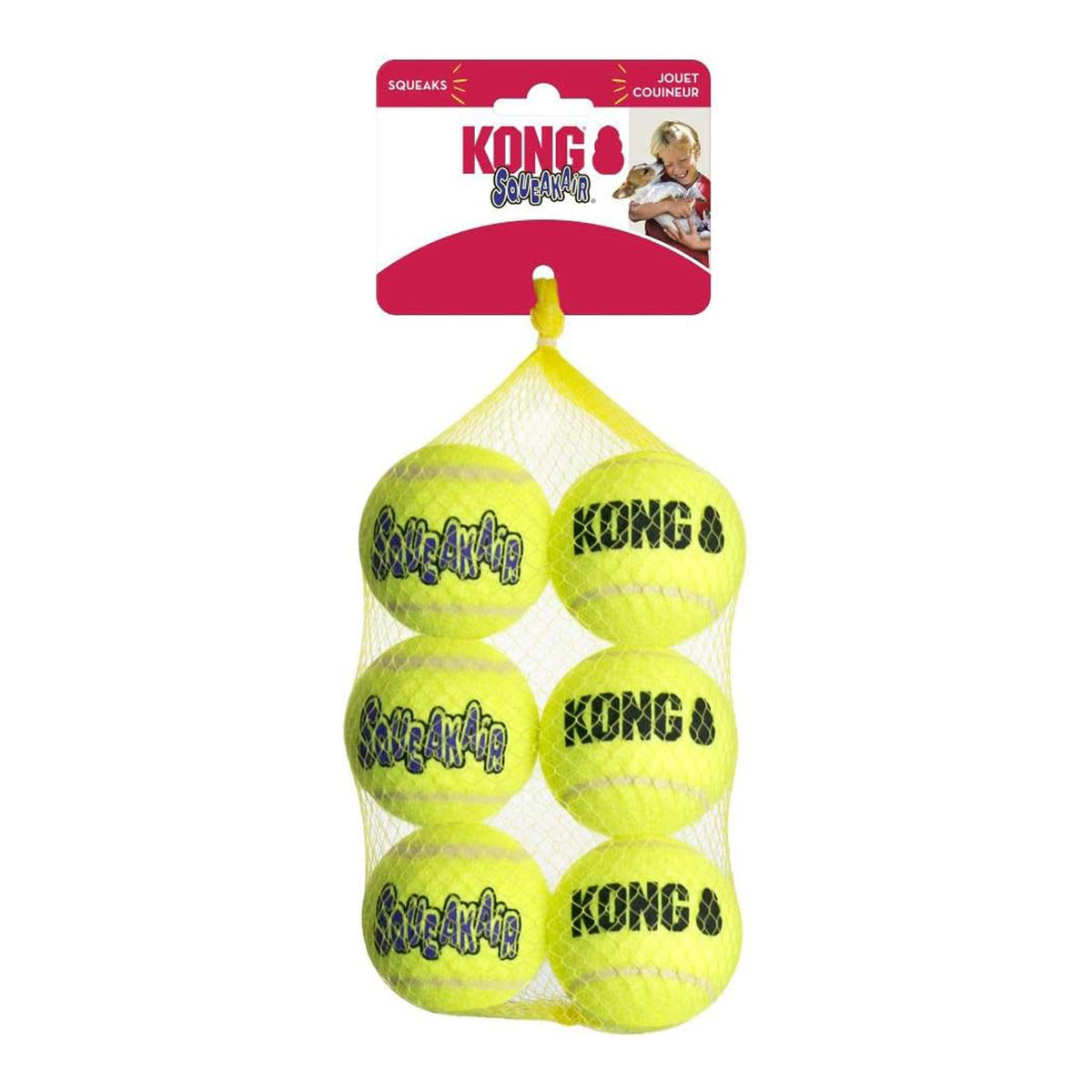 Kong Airdog Squeaker Balls (Medium)
