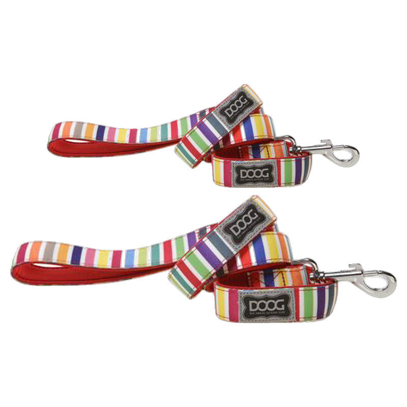 Doog Scooby Candy Striped Dog Lead