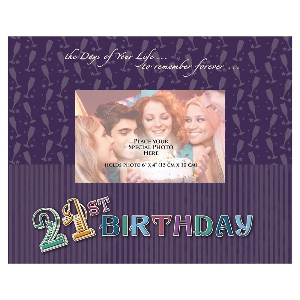 Dakota Birthday Glass Frame